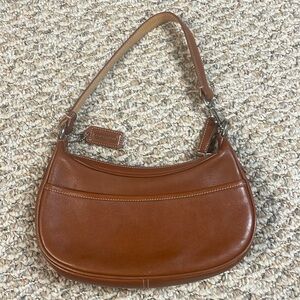 Coach brown (9.5 inches wide) small handbag. No:A04S-7593